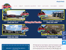 Tablet Screenshot of allamericansupercarwash.com